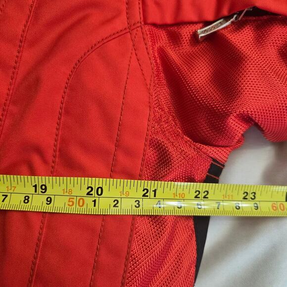 Marker Vintage Y2K Red Ski Jacket Size 8 Winter Coat Insulated Waterproof - Picture 11 of 12